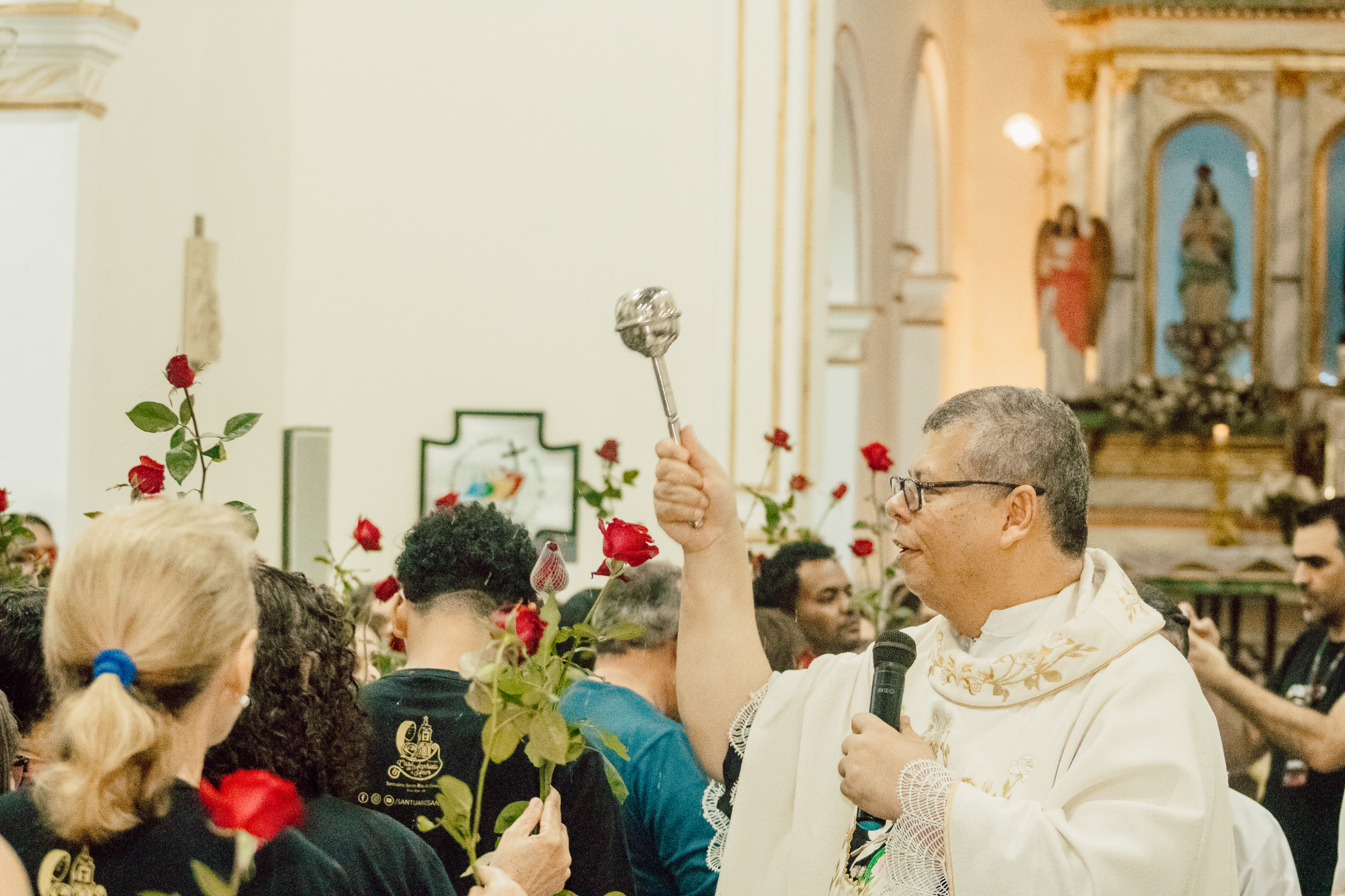Missa com Benção das Rosas - Julho
